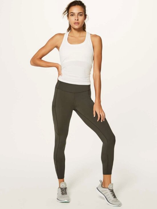 lululemon athletica Pants - Lululemon Fast & Free 7/8 Tight II 25" Blue Fog or Dark Olive
